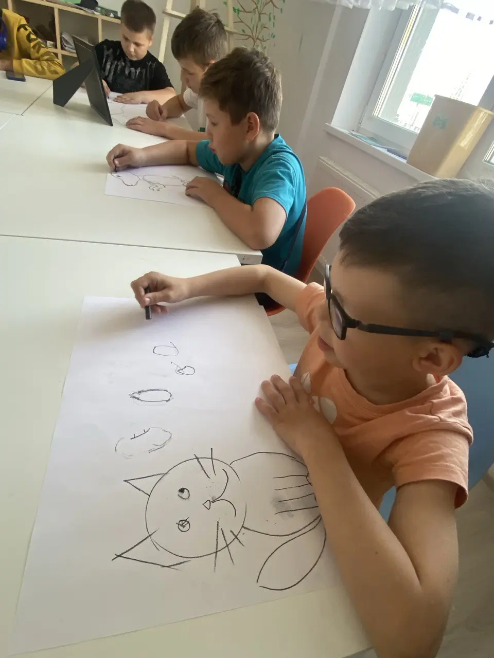 Рисование углём. Фото 1