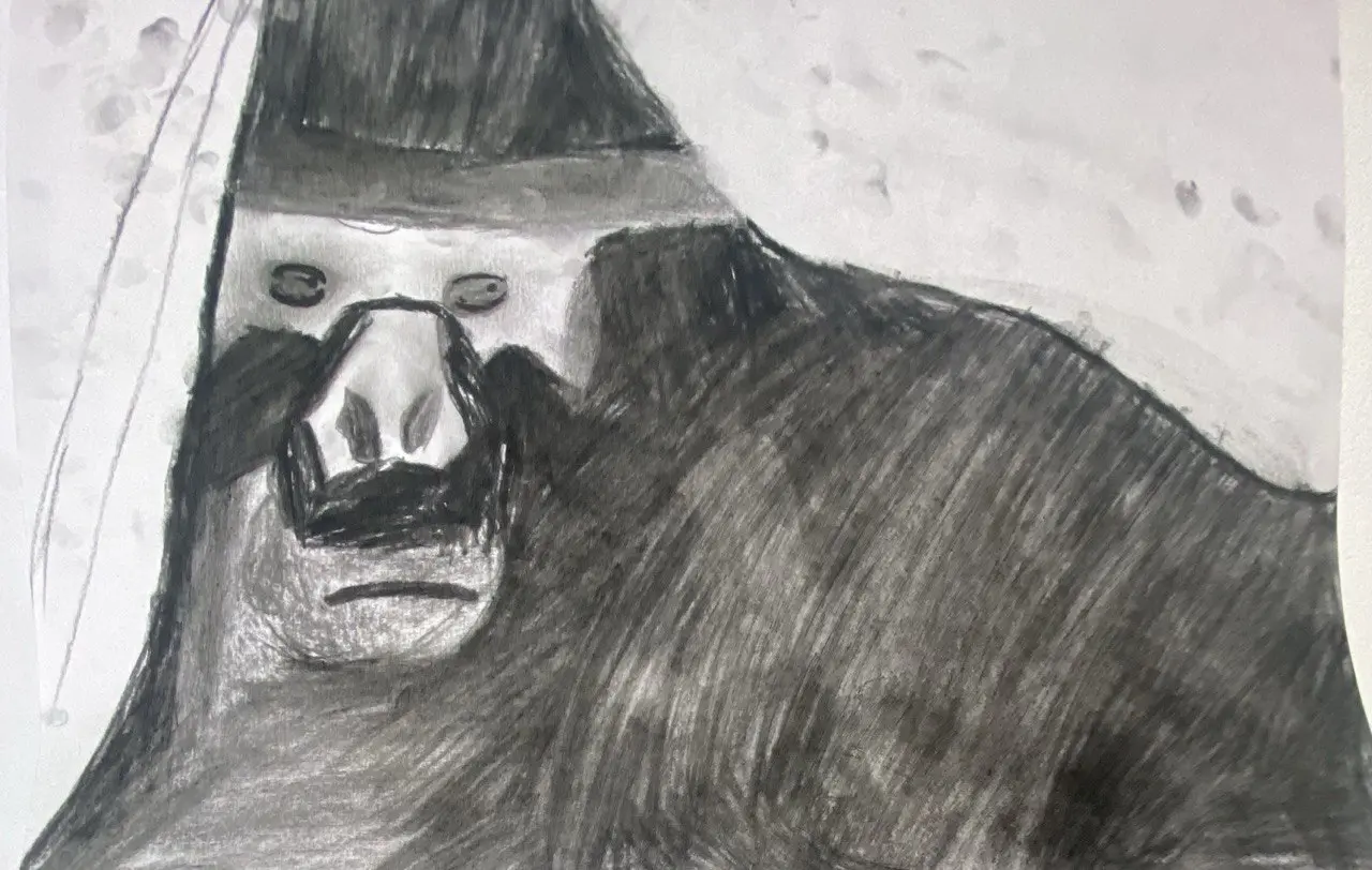 Рисование углём. Фото 5