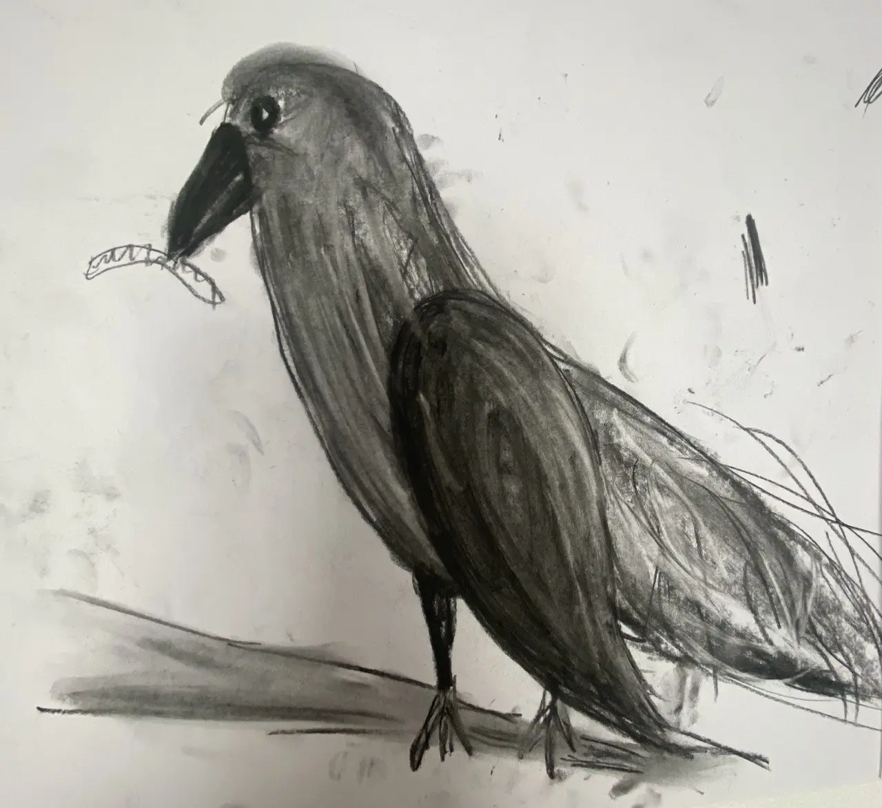 Рисование углём. Фото.8