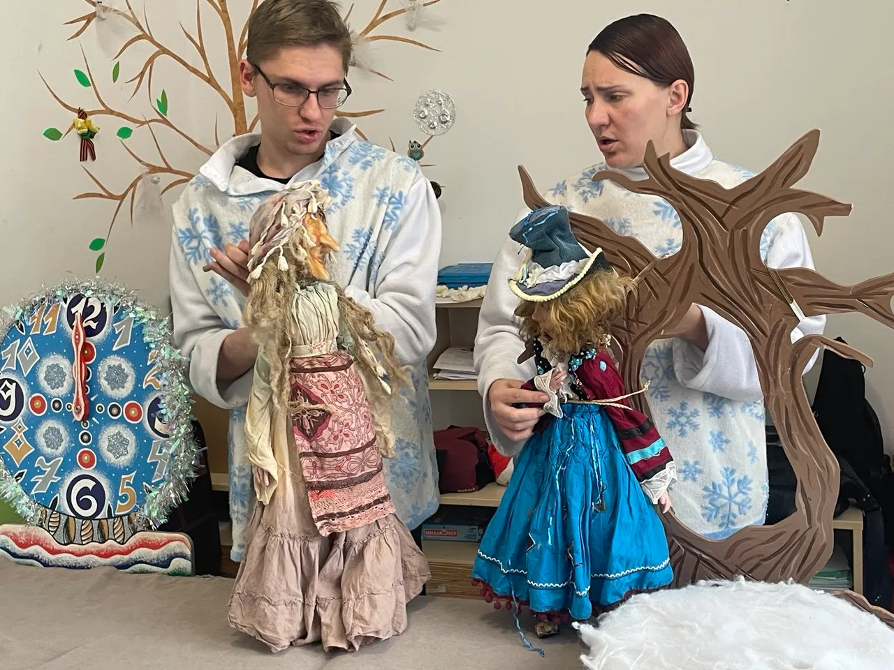 новогодний кукольный спектакль. Фото 1